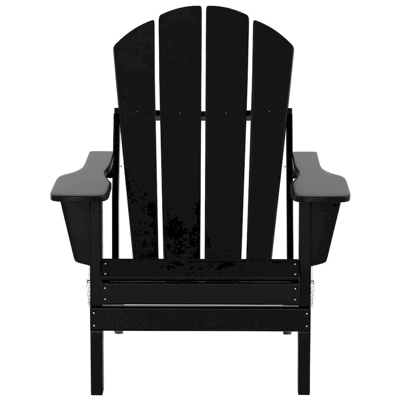 Ensemble de conversation de chaises pliantes d'extérieur Polytrends Laguna en HDPE toutes saisons pour patio (ensemble de 12 pièces)