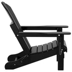 Ensemble de conversation de chaises pliantes d'extérieur Polytrends Laguna en HDPE toutes saisons pour patio (ensemble de 12 pièces)