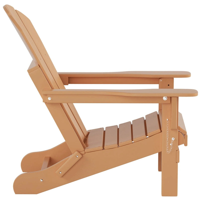 Ensemble de conversation de chaises pliantes d'extérieur Polytrends Laguna en HDPE toutes saisons pour patio (ensemble de 12 pièces)