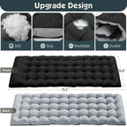 Lit de camp pliant portable avec matelas et oreiller double face - 75
