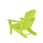Fauteuils Adirondack pliables d'extérieur tout temps Polytrends Laguna en PEHD (lot de 8)