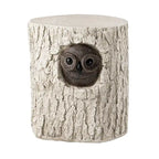Tabouret d'appoint en forme de souche COSIEST, style antique, pour l'extérieur