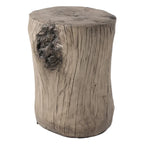 Tabouret d'appoint en forme de souche COSIEST, style antique, pour l'extérieur