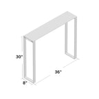 Console en verre Mehpare Gen
