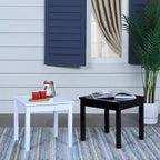 Cambridge Casual Alston Table d'appoint carrée en bois Alston pour l'extérieur