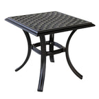 Torino Aluminum 21 Inch Standard End Table