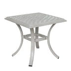 Table d'appoint standard Torino en aluminium de 21 pouces