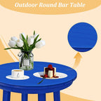 Table de bistrot haute d'extérieur HIPS Clihome