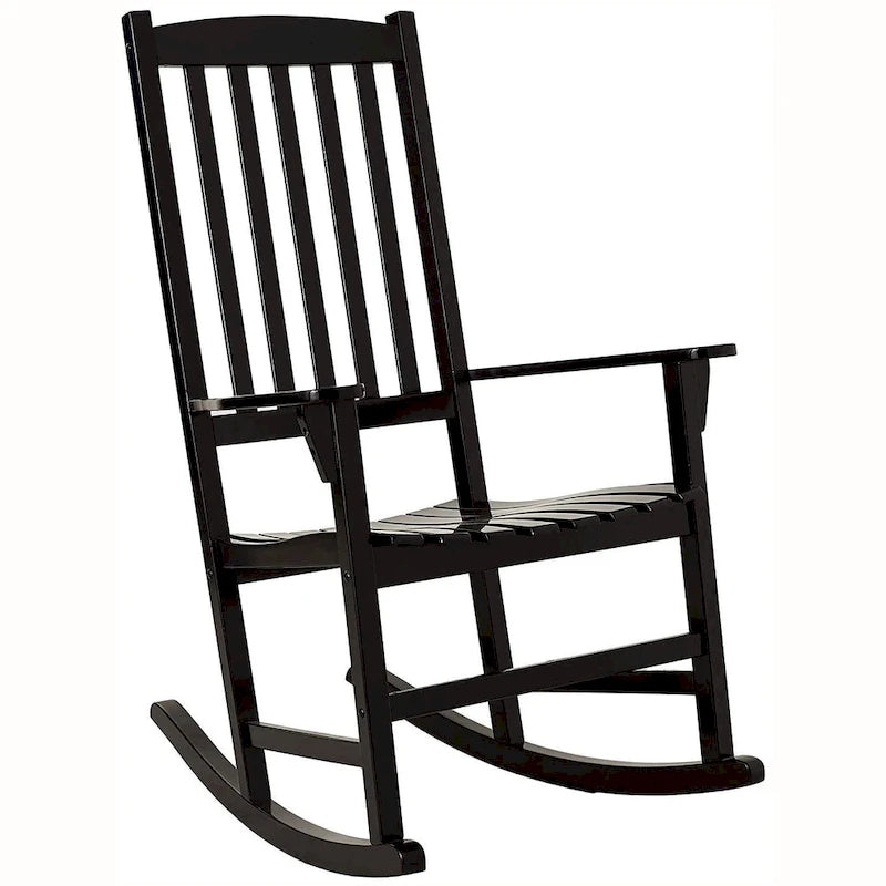 Ensemble de 3 fauteuils à bascule d'extérieur en bois Alston de Cambridge Casual