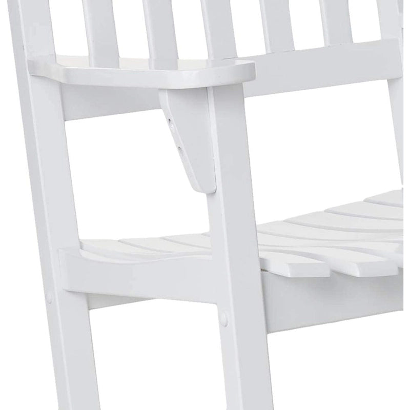 Ensemble de 3 fauteuils à bascule d'extérieur en bois Alston de Cambridge Casual