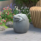 Support de jardinière extérieur en pierre COSIEST