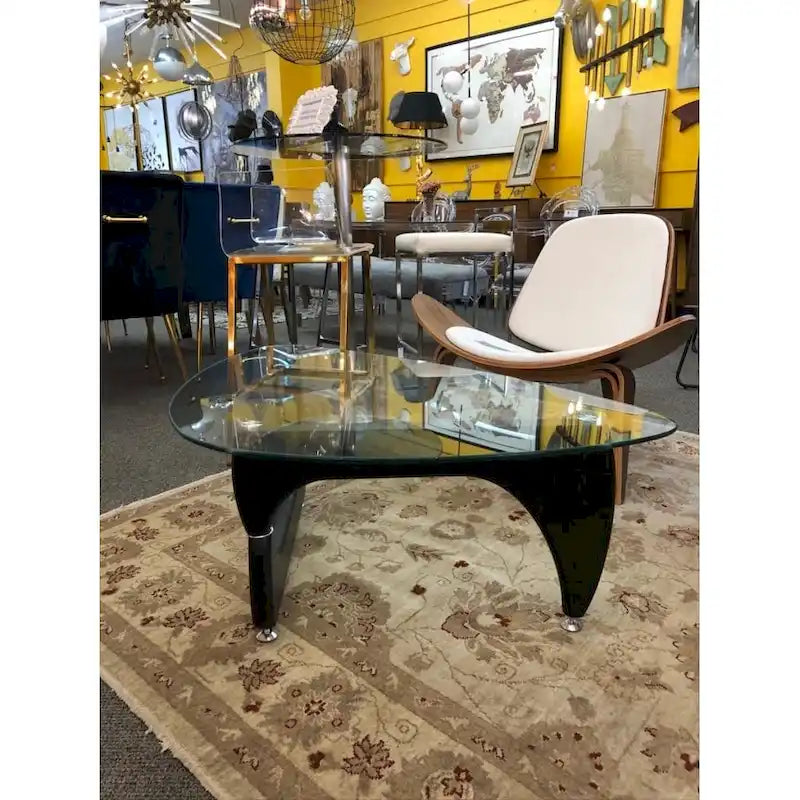 Table basse style rein en bois