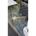 Table basse style rein en bois