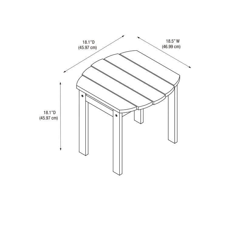 Table d'appoint Gavil Adirondack