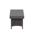 Table pliante escamotable réglable en osier Peader Outdoor