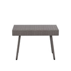 Table pliante escamotable réglable en osier Peader Outdoor