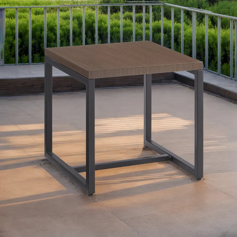 Patio Side Table Outdoor End Table