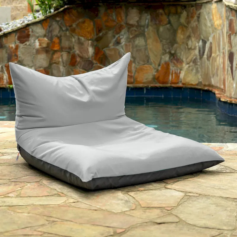 Chaise longue pouf Deshi Sunbrella Patio par Havenside Home