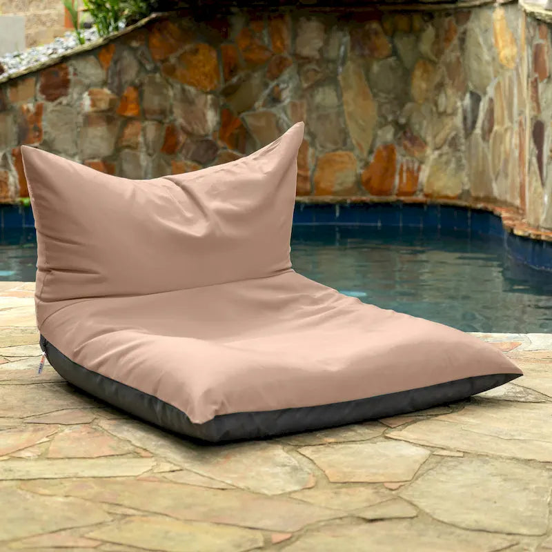 Chaise longue pouf Deshi Sunbrella Patio par Havenside Home
