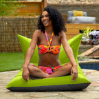 Chaise longue pouf Deshi Sunbrella Patio par Havenside Home