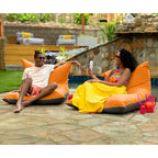 Chaise longue pouf Deshi Sunbrella Patio par Havenside Home