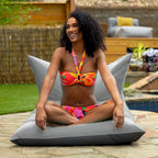 Chaise longue pouf Deshi Sunbrella Patio par Havenside Home