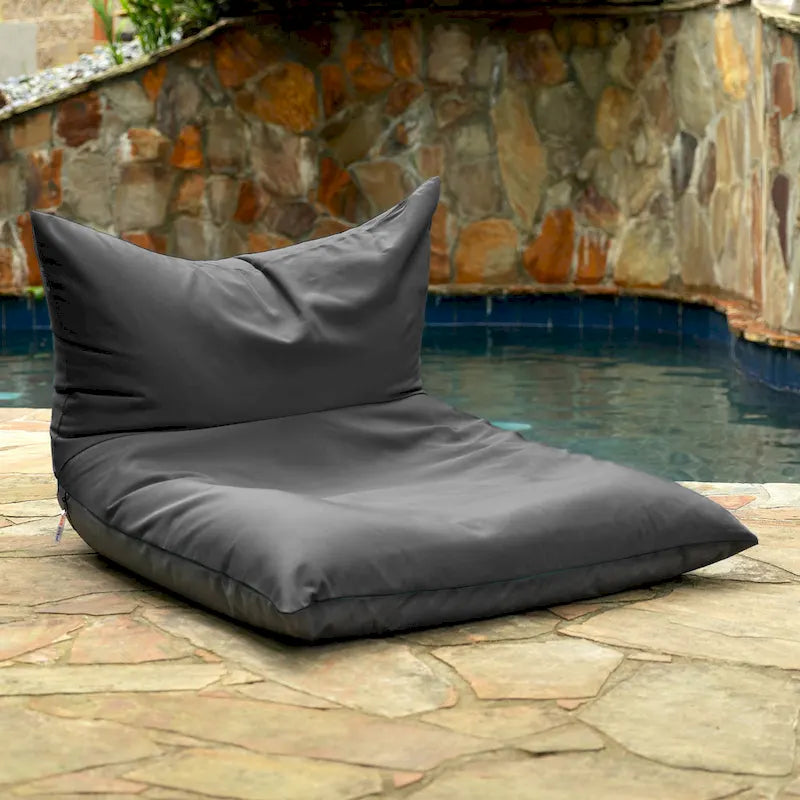 Chaise longue pouf Deshi Sunbrella Patio par Havenside Home