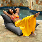 Chaise longue pouf Deshi Sunbrella Patio par Havenside Home