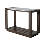 Table console rectangulaire en bois de pin COSICOZY pour l'extérieur