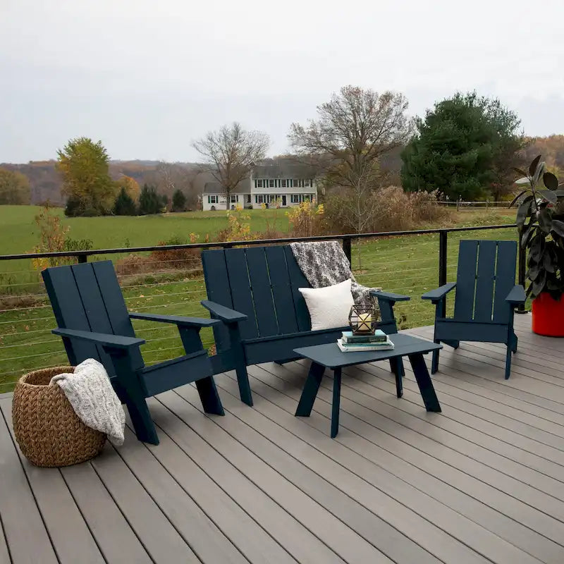 Ensemble de conversation Adirondack moderne Italica