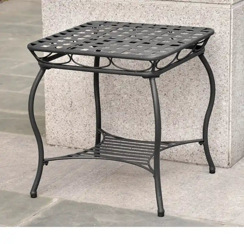 Santa Fe Nailhead 20-inch Side Table