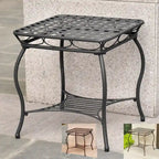 Santa Fe Nailhead 20-inch Side Table