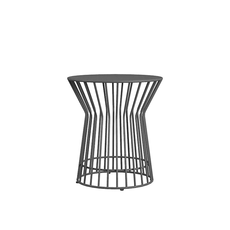 Table d'appoint Roberta de la collection Novogratz Poolside Gossip, utilisable en intérieur comme en extérieur