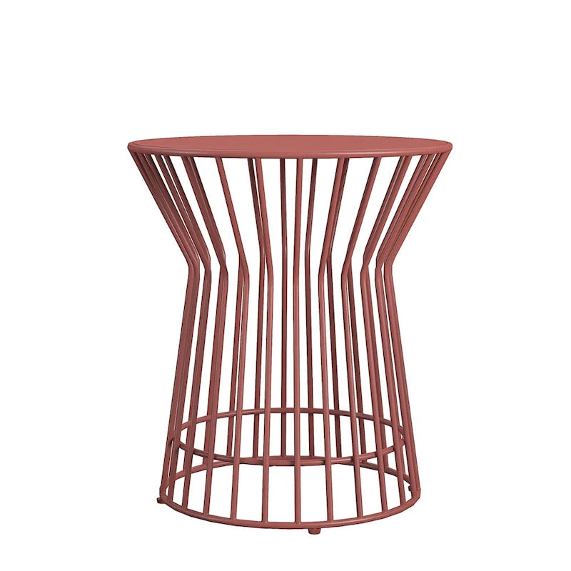Table d'appoint Roberta de la collection Novogratz Poolside Gossip, utilisable en intérieur comme en extérieur