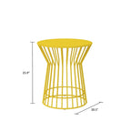 Table d'appoint Roberta de la collection Novogratz Poolside Gossip, utilisable en intérieur comme en extérieur
