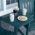 HIGHWOOD Eco-Friendly Adirondack Tete-a-Tete Connecting Table