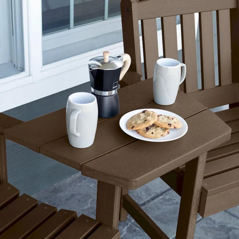 Table de connexion Tête-à-Tête Adirondack Écologique HIGHWOOD