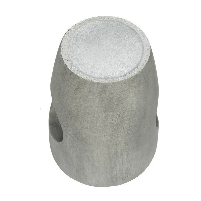 Table d'appoint d'extérieur en béton Adeco