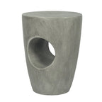 Table d'appoint d'extérieur en béton Adeco
