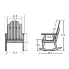 Fauteuil à bascule de jardin Classic Westport HIGHWOOD