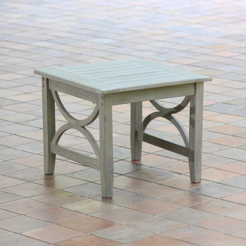 Table d'appoint d'extérieur en teck Lowell de Cambridge Casual
