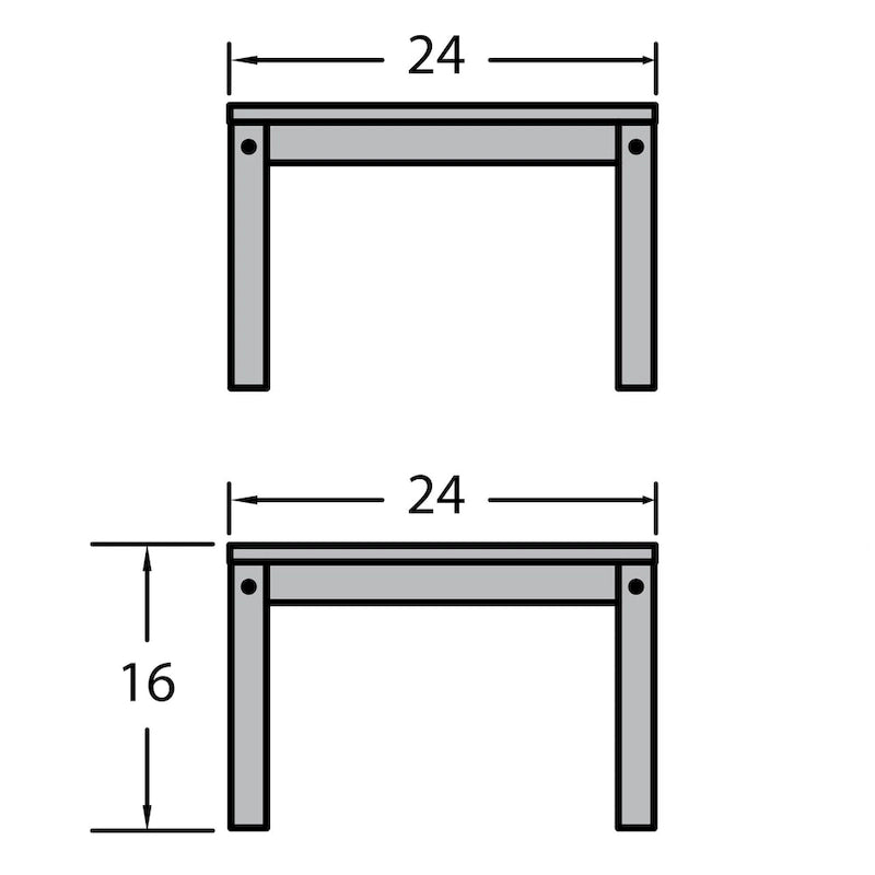 Table d'appoint Adirondack HIGHWOOD