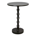 Table d'appoint en métal Ailani 26.75 Silver Orchid