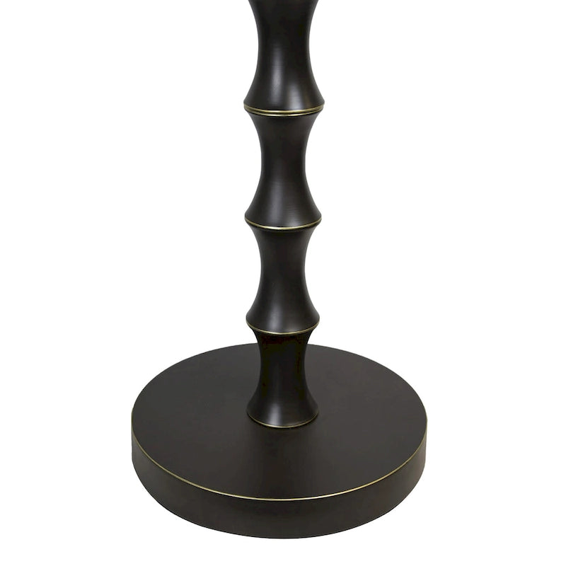 Table d'appoint en métal Ailani 26.75 Silver Orchid