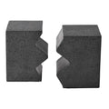 Tables d'appoint extérieures en béton COSIEST (lot de 2)