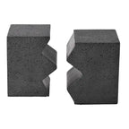 Tables d'appoint extérieures en béton COSIEST (lot de 2)