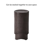 Tables d'appoint extérieures en béton COSIEST (lot de 2)