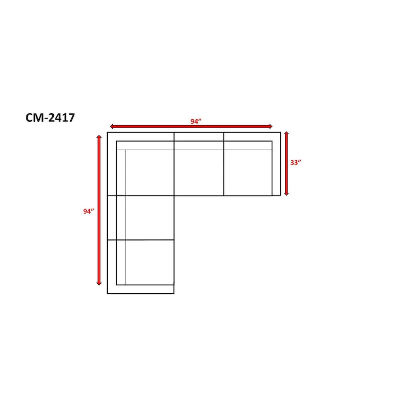 Groupe de sièges modulaires LSI 5 pièces en rotin avec coussins Sunbrella