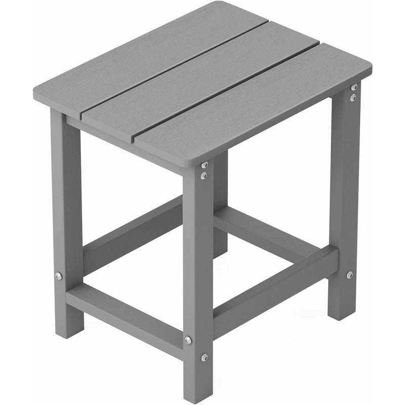 Table d'appoint carrée d'extérieur WINSOON Adirondack, table de patio résistante aux intempéries