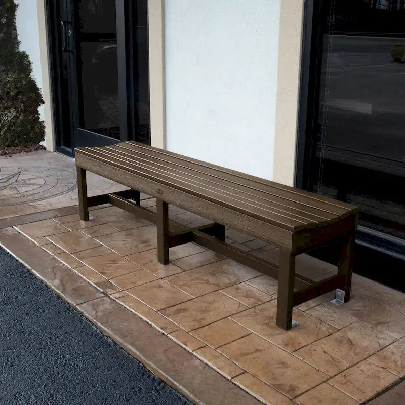 Highwood Commercial Grade Weldon 6ft Backless Picnic Bench